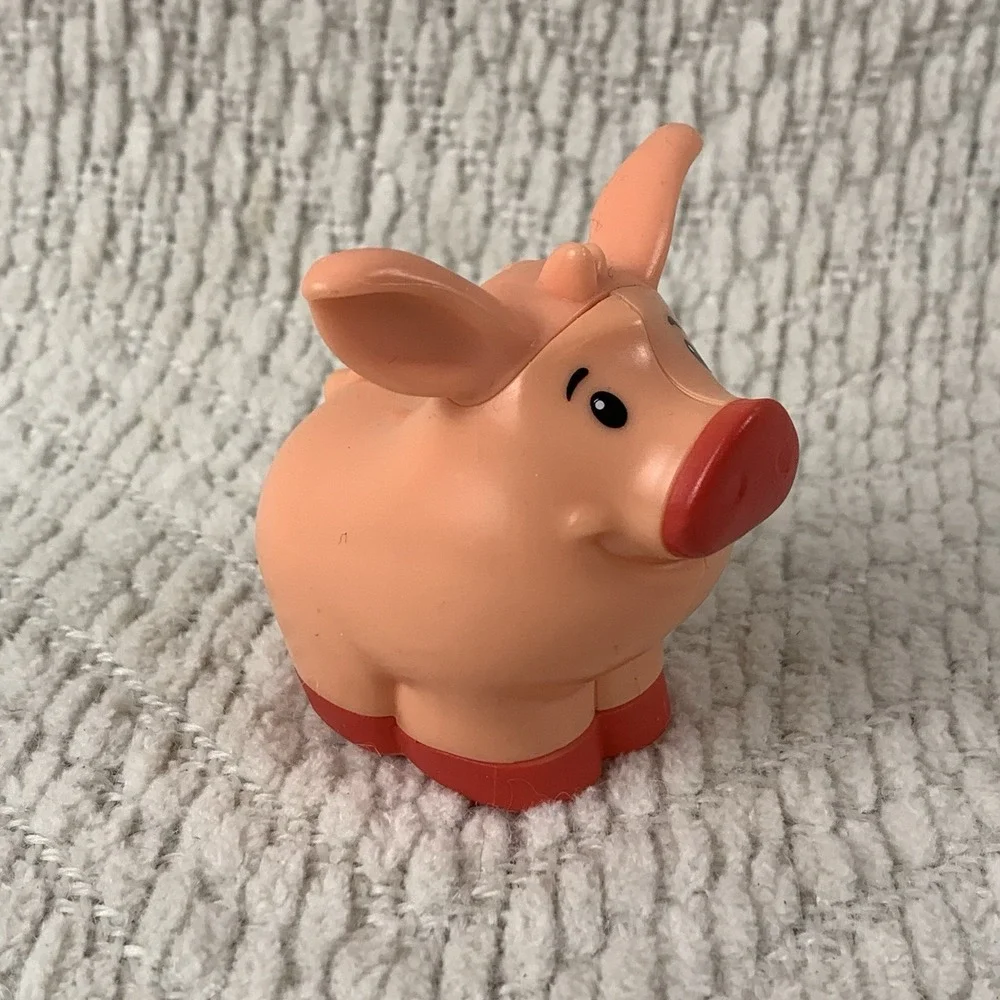 Fisher Price Little People Pink Pig Caring Animals Tractor Playset 2018 Farm Toy